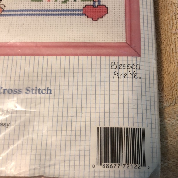 Dimensions Counted Cross Stitch Kit "Precious Children" 1992 VTG 10"X8" 72122 - Picture 6 of 7